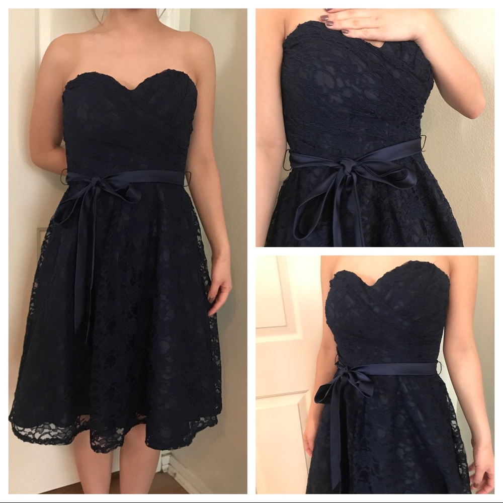 5/$20 Marina Embroidered lace dress vintage look